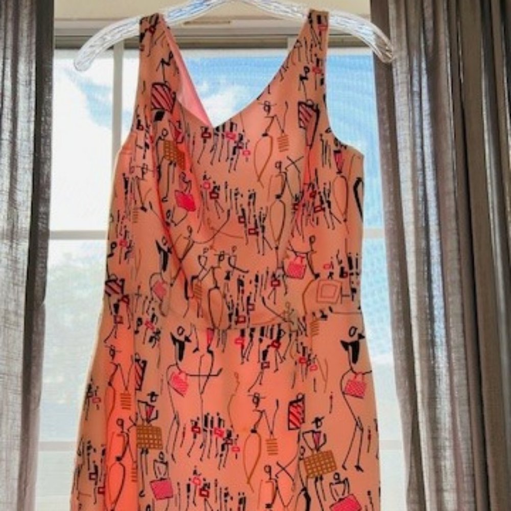 Pink David Meister dress